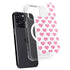 Plush Pink Hearts iPhone 16 Pro MagSafe Case